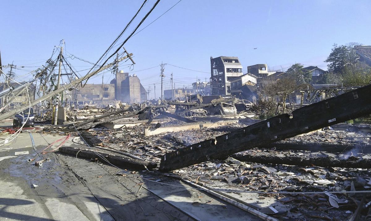Asciende a 48 la cifra de muertos debido al terremoto en Japon